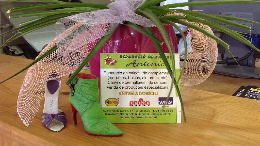Reparacio de calcat Antonio