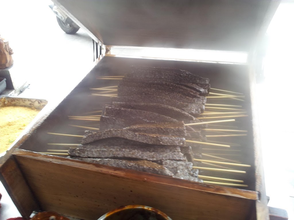 古早味-「豬血糕」（ 龍山寺美食）/（15年老店）/（TVBS 採訪） 的照片