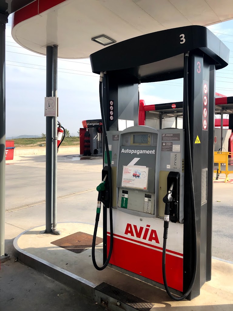 E.S. Manresa AVIA — Surtidor de combustible
