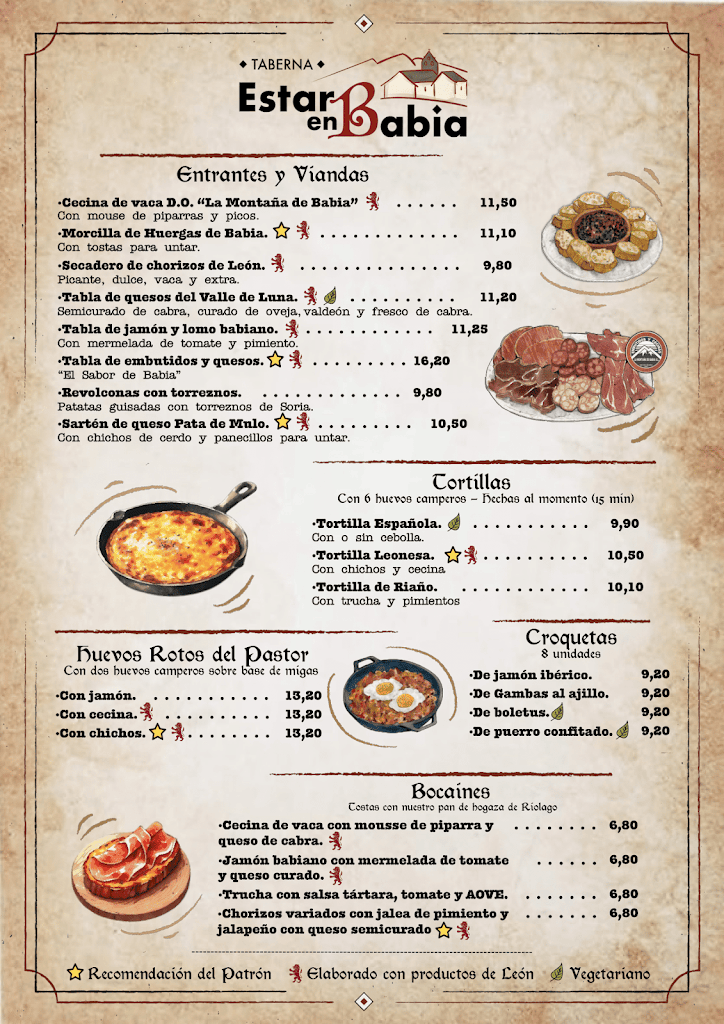 Estar en Babia — Carta