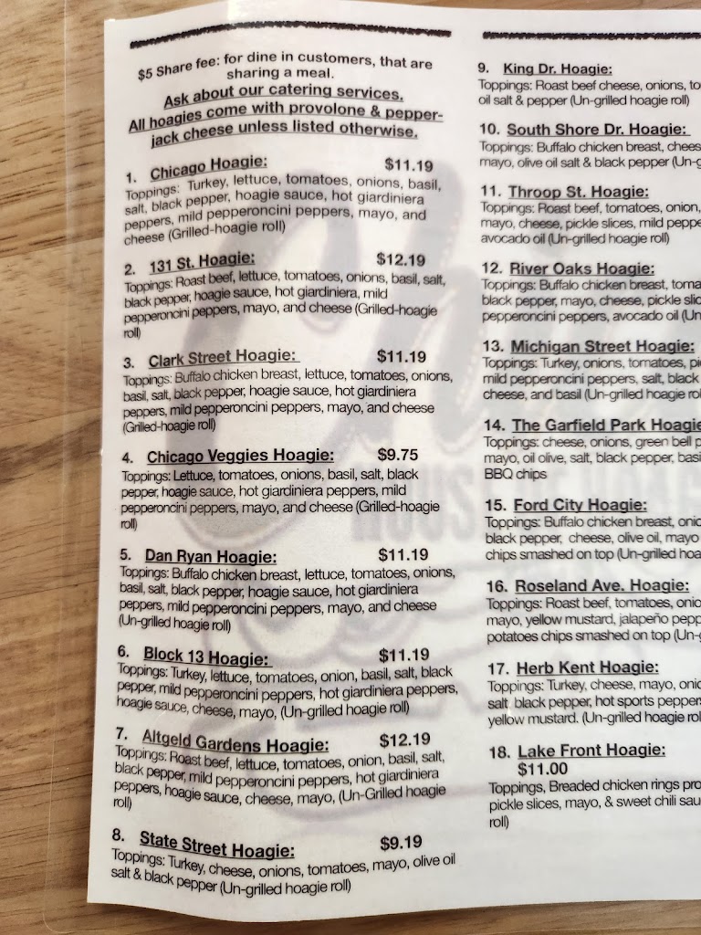  Chicago's House of Hoagies