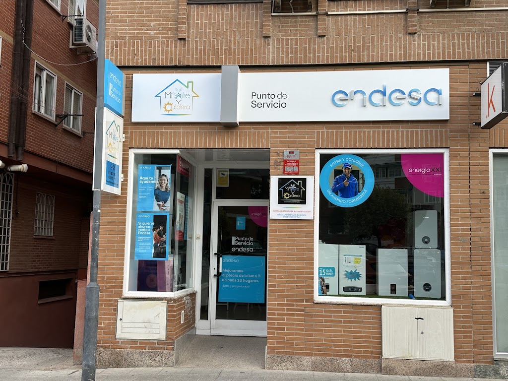 Mi aire y caldera S.L - Punto de servicio de Endesa