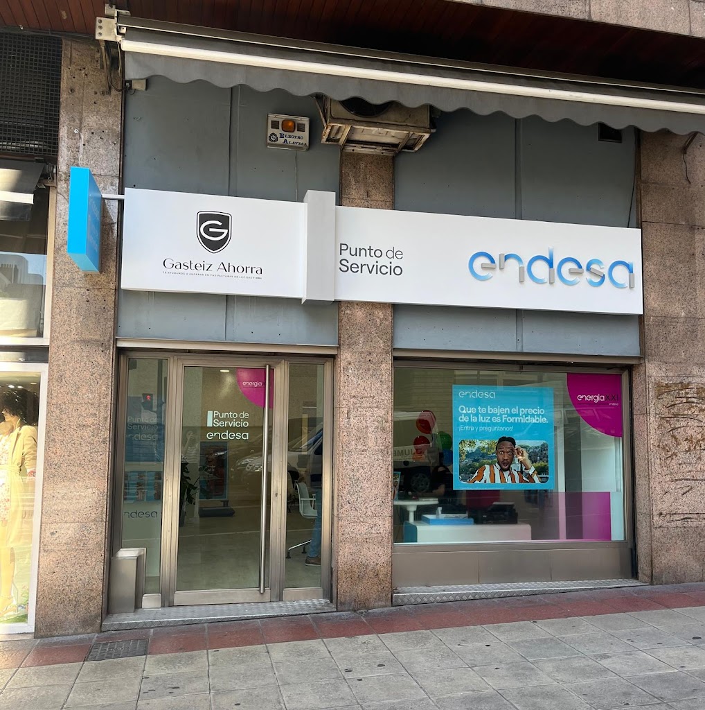 Punto de Servicio Endesa Vitoria Gasteiz ahorra