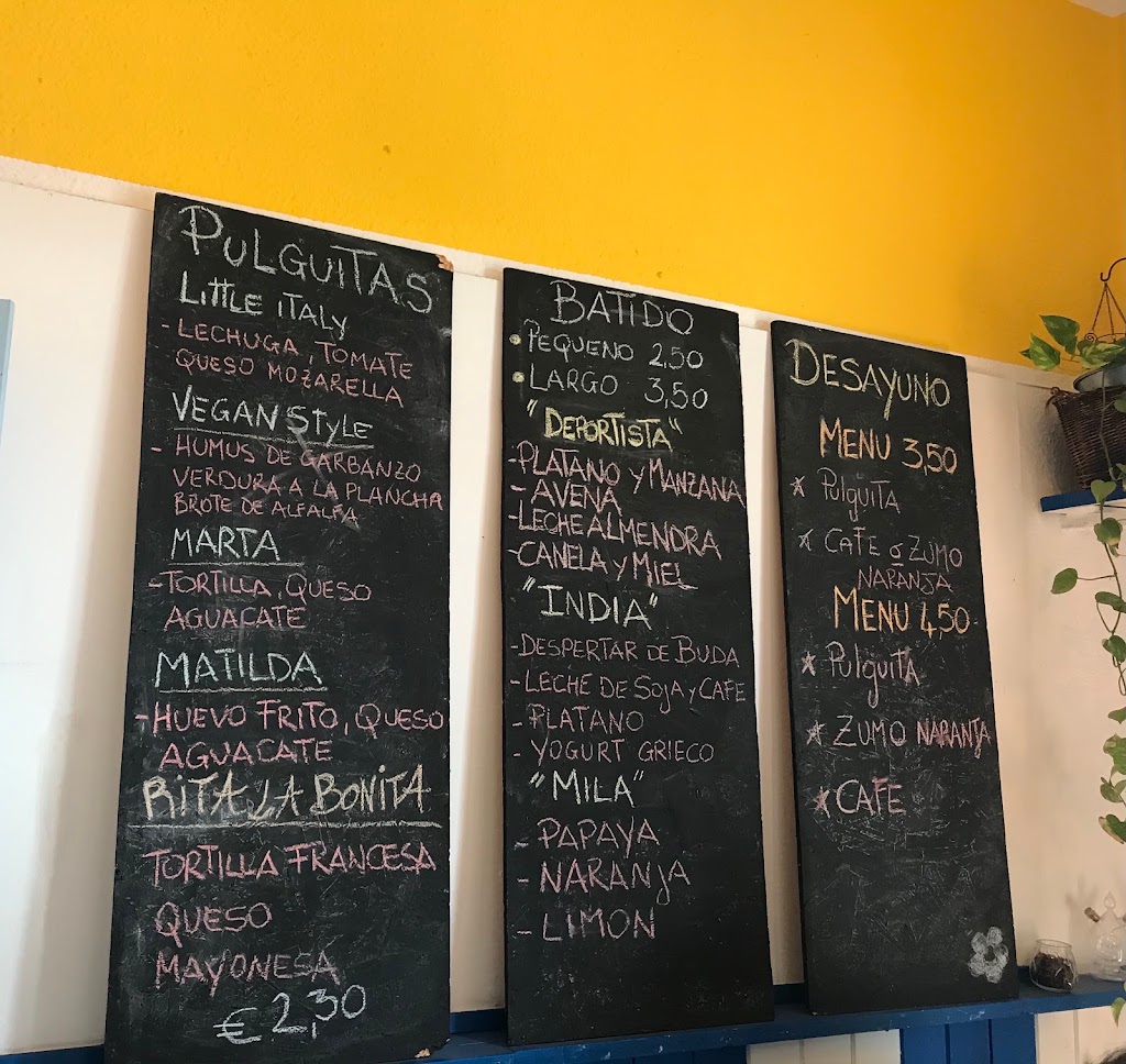 Bar y Cafeteria Terra — Carta