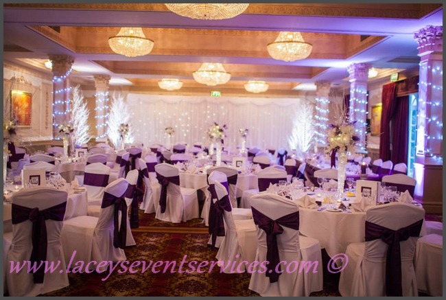 Laceys Event Services Ltd ~ Florist, Wedding Decoration & Chair Cover Hire