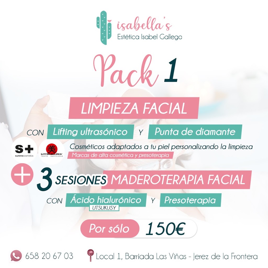 Estetica Femenina Isabel Gallego - Isabella's — Carta