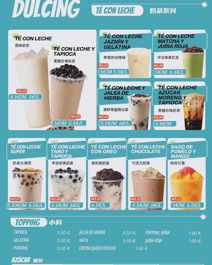 Dulcing Bubble Tea — Del propietario