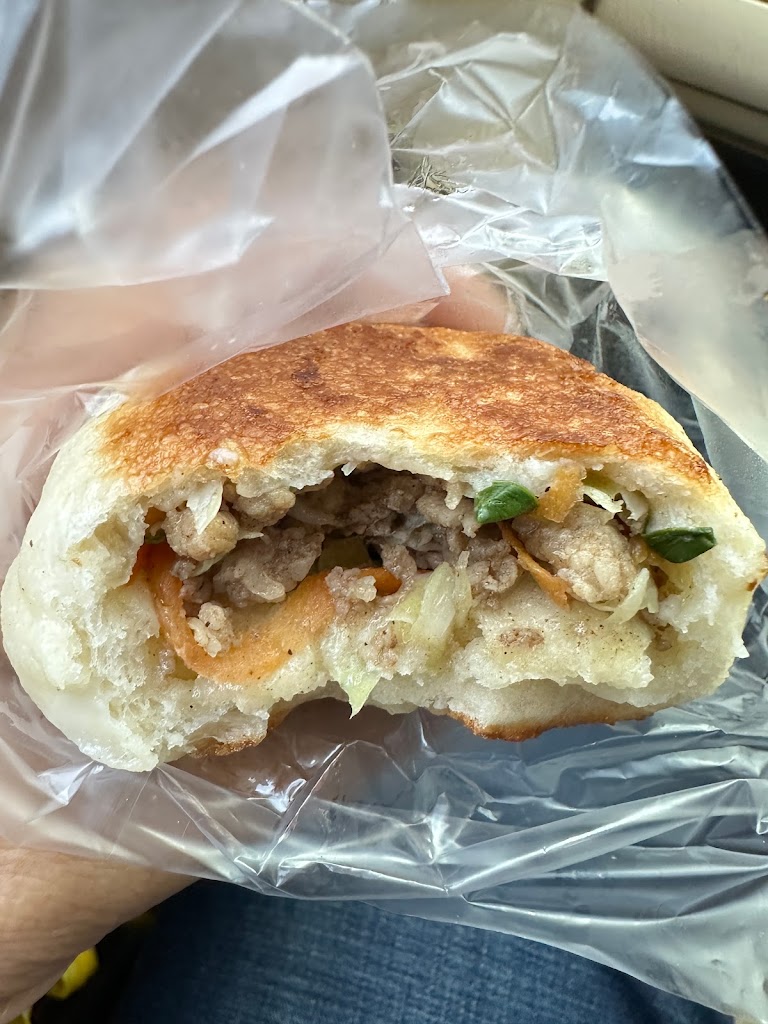 電子秤水煎包 的照片