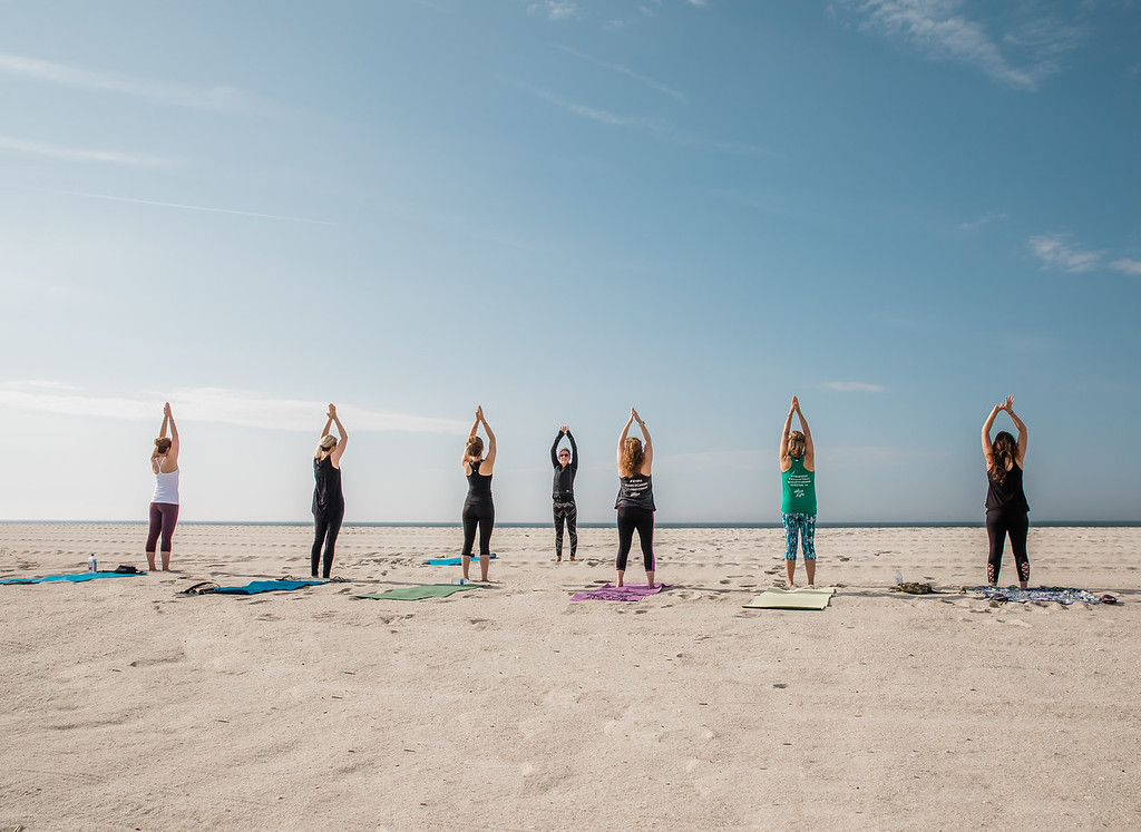  Cape May Beach Yoga with Kelsy