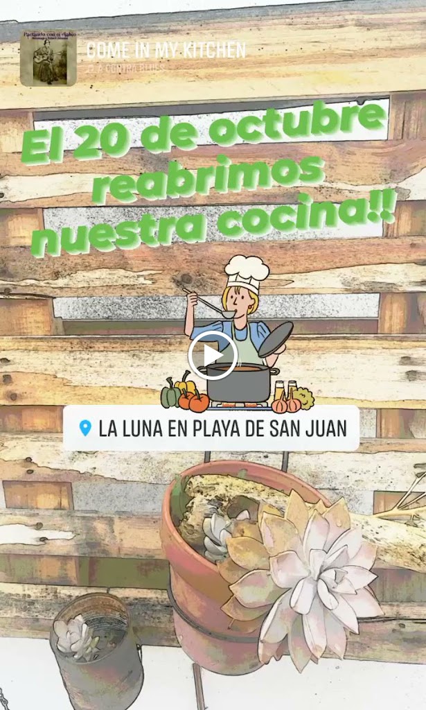 La Luna en Playa San Juan — Videos