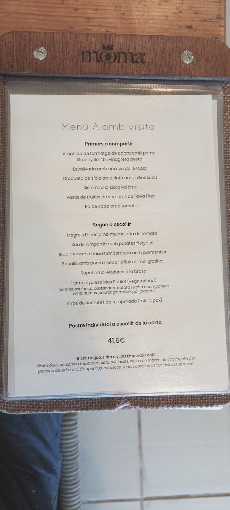Moma 33 — Carta