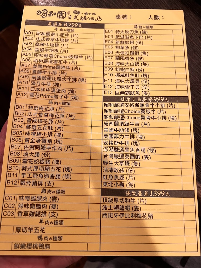 昭和園日式燒肉 三峽店 的照片