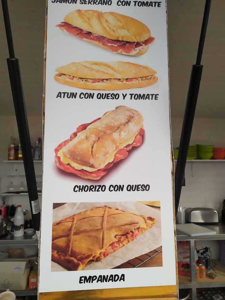 Chiringuito A Cheminea — Carta