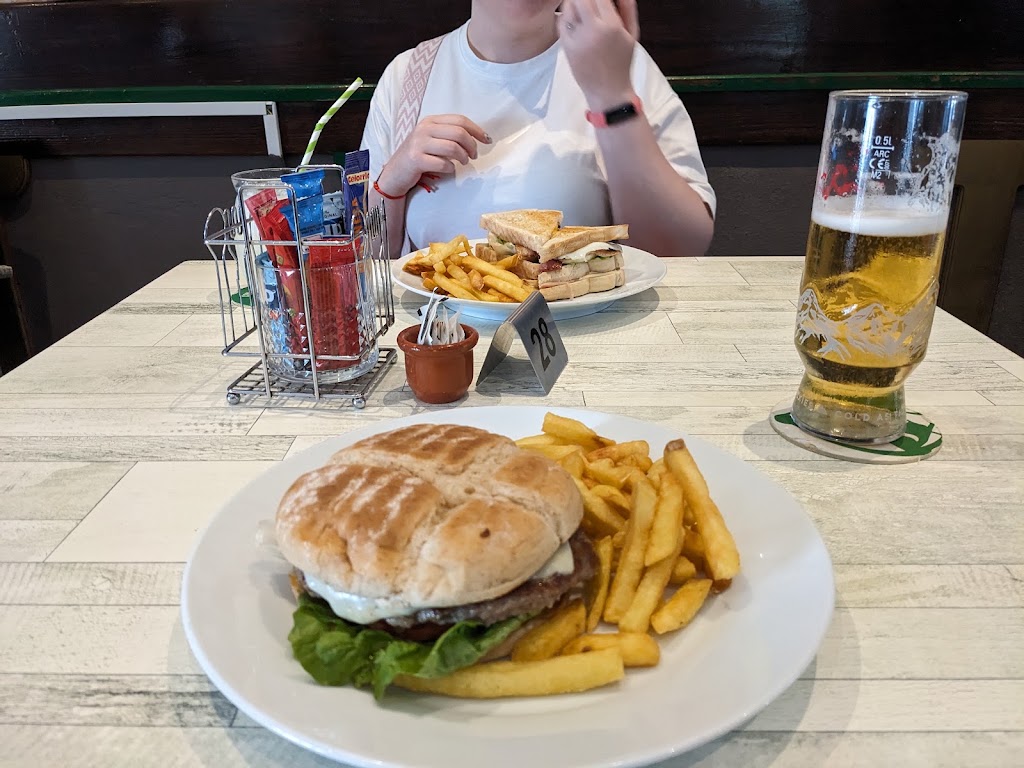 The Shamrock Irish Bar — Hamburguesa