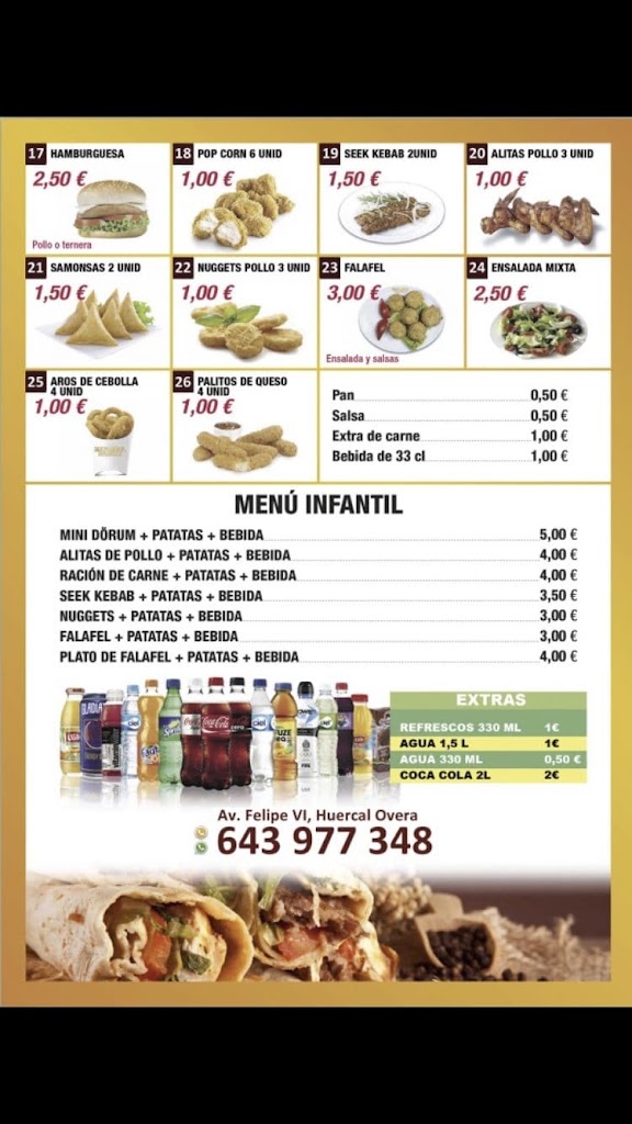 Estambul Kebab — Del propietario