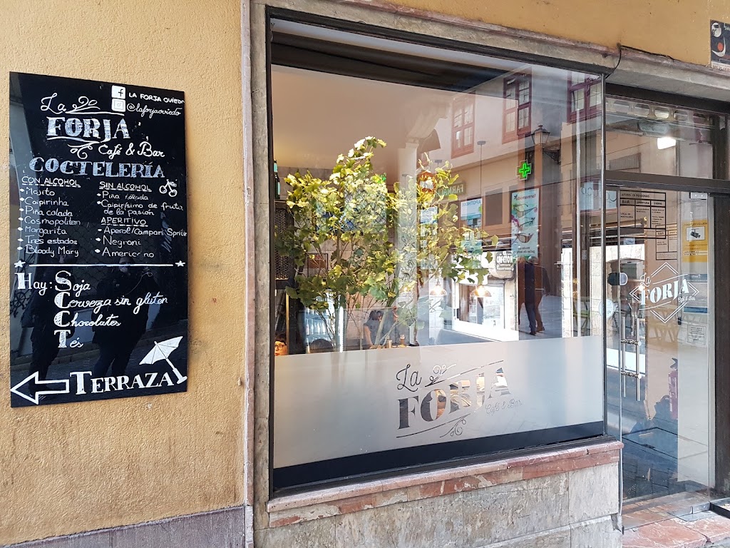 La Forja Cafe & Bar — Carta