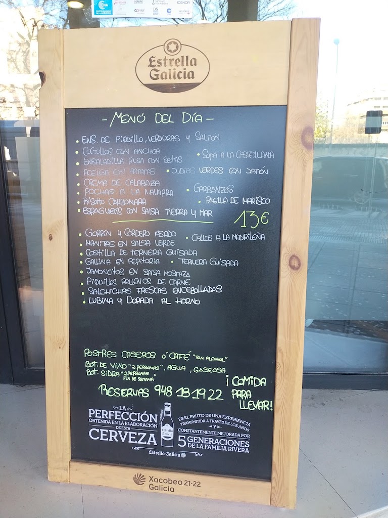 Bar Alpapeo — Carta
