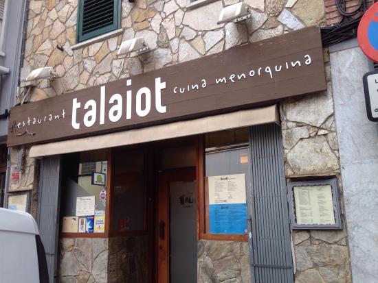 Restaurante Talaiot Tarrasa