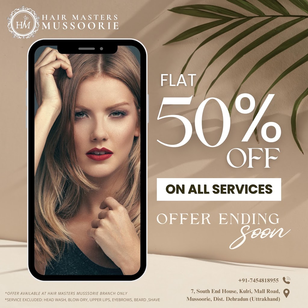 Hair Masters Luxury Salon Bridal Makeup Artist Lash Hair Extension Beauty Salon Hair Salon In Mussoorie