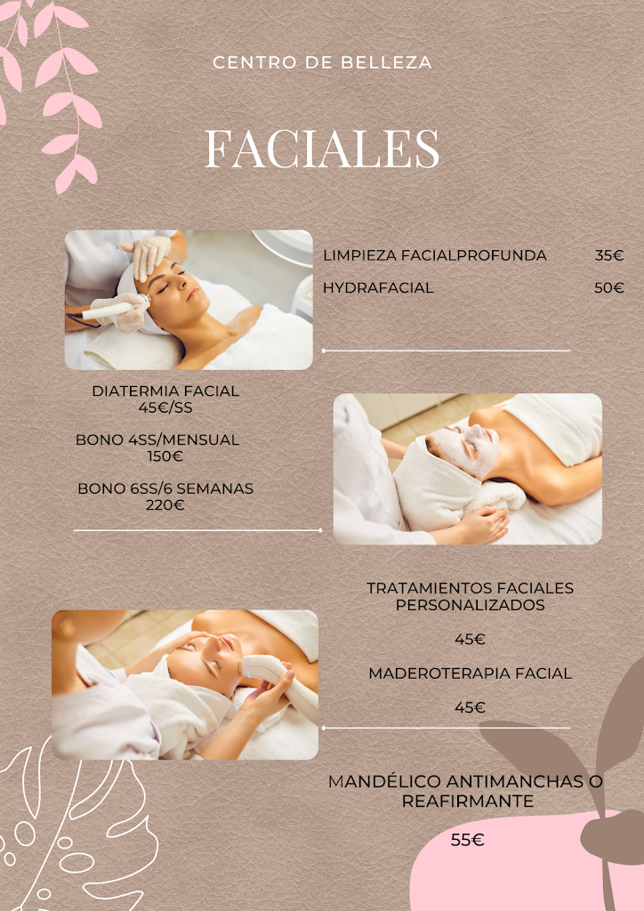 centro estetica Dara Gonzalez — Carta