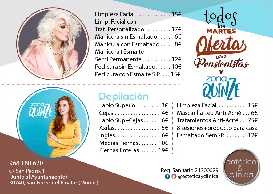 Estetica & Clinica — Carta
