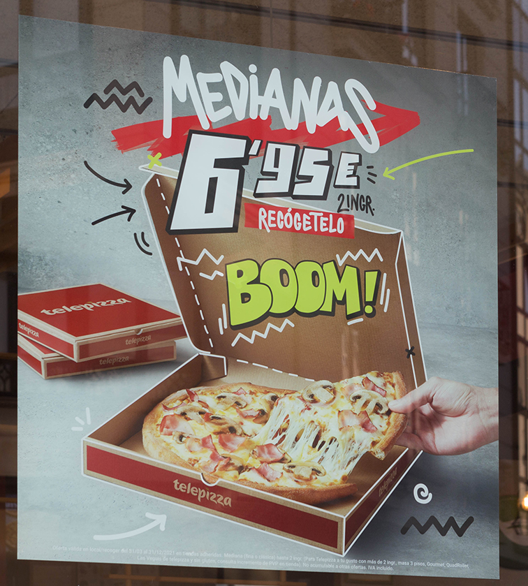 Telepizza Naron - Pizza y Comida a Domicilio — Carta