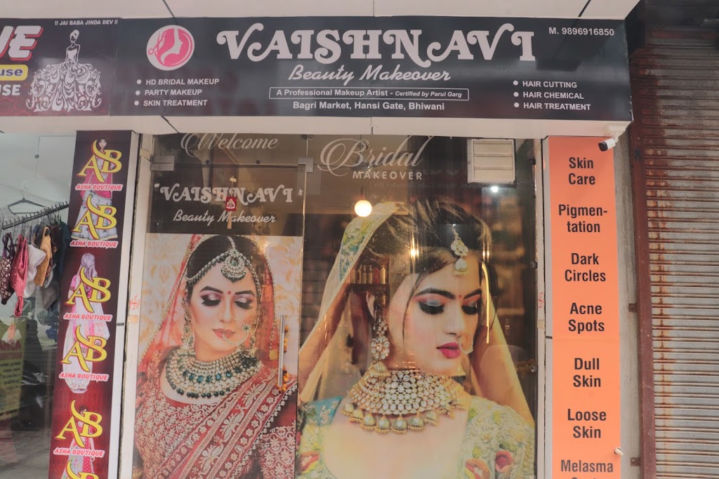 Vaishnavi Beauty Makeover Best Skin Treatment In Bhiwani Best Bridal Makeup Artist In Bhiwani Hair Fall Treatment Bhiwani