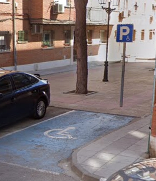 Aparcamiento Discapacitados — Signo