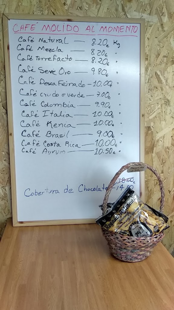 El Cafetal de Heidi — Carta