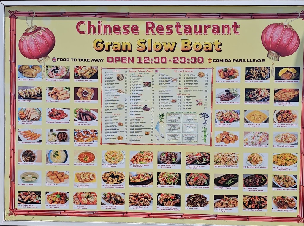 Gran Slow Boat — Carta