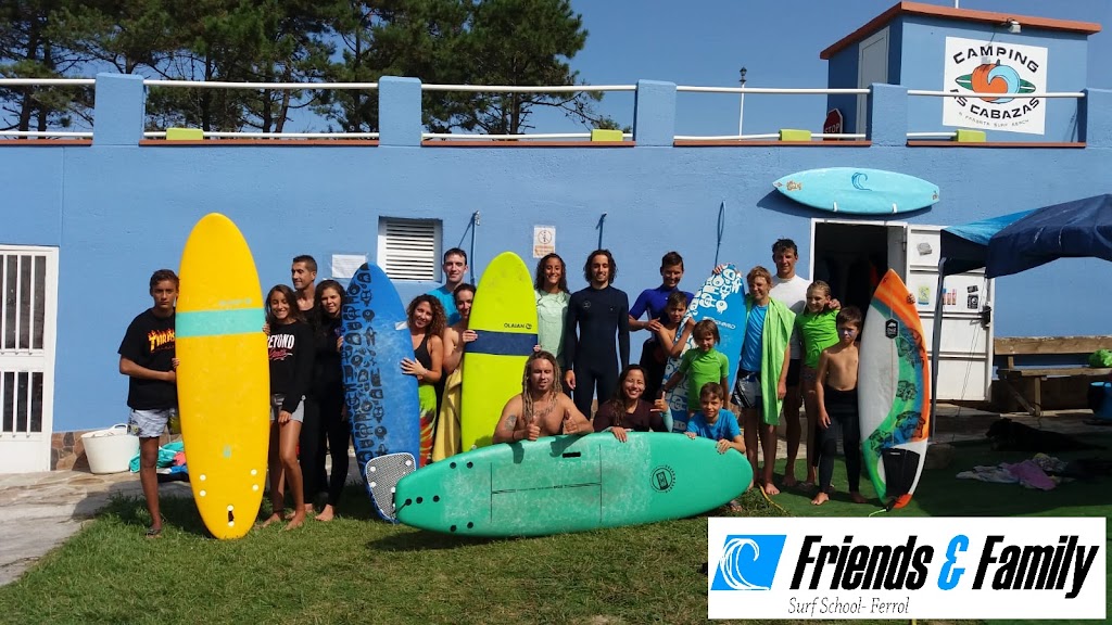 Friends & Family Surf School. Escuela de surf en Ferrol, LA CORUNA.