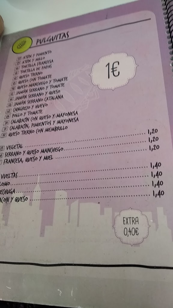CAFE MANHATTAN — Carta