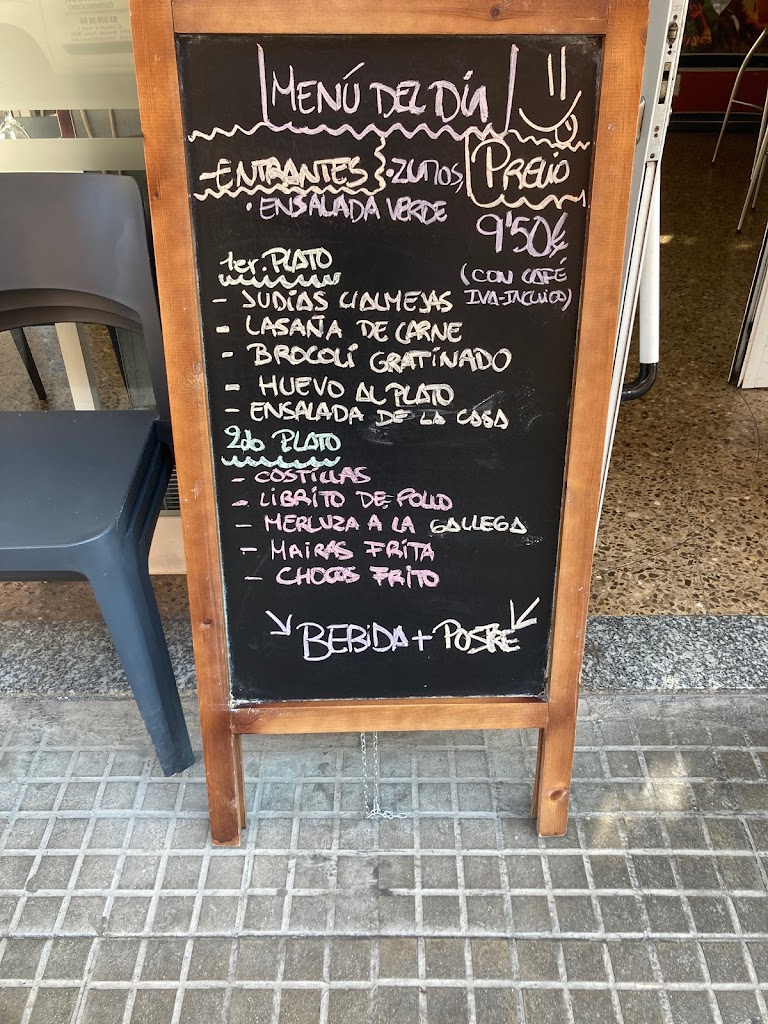 Bar Restaurant Candy — Carta
