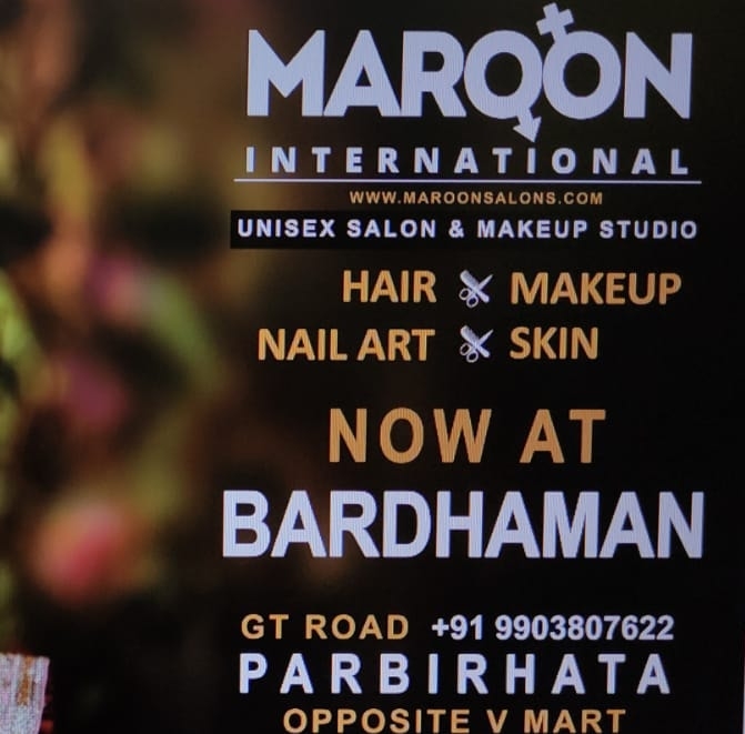 Maroon International Unisex Salon Makeup Studio