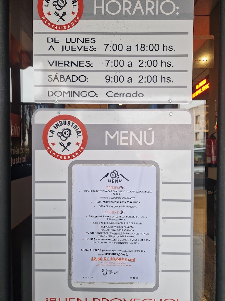 Restaurante La Industrial — Mas recientes