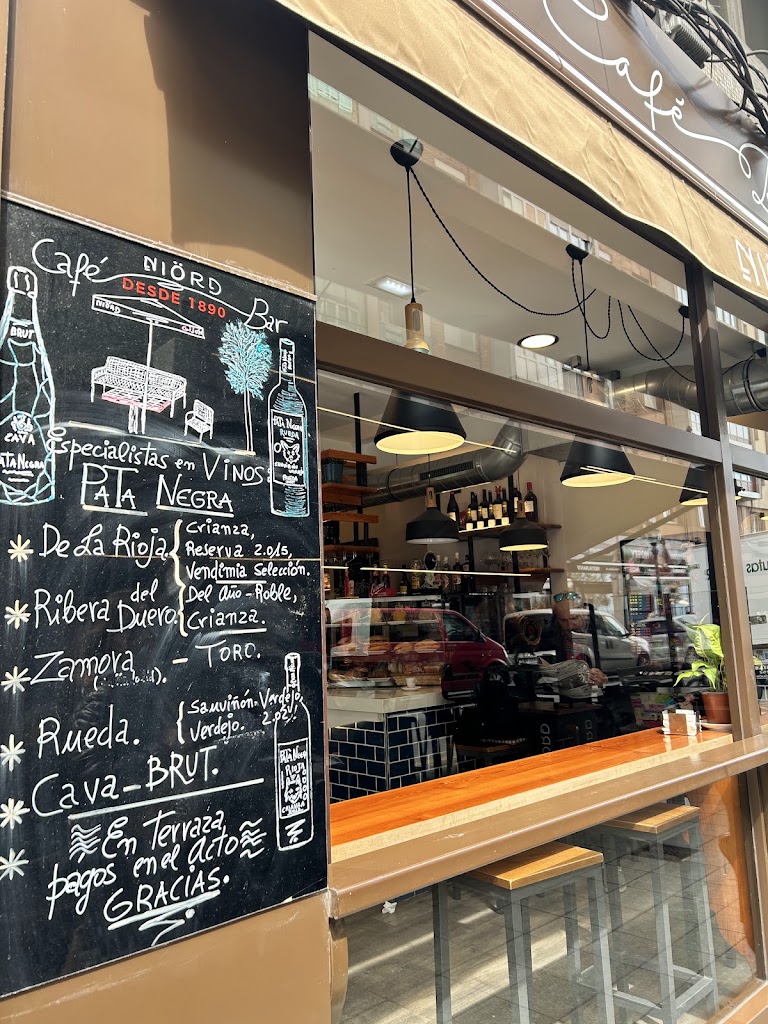 Niord Cafe - Bar — Carta