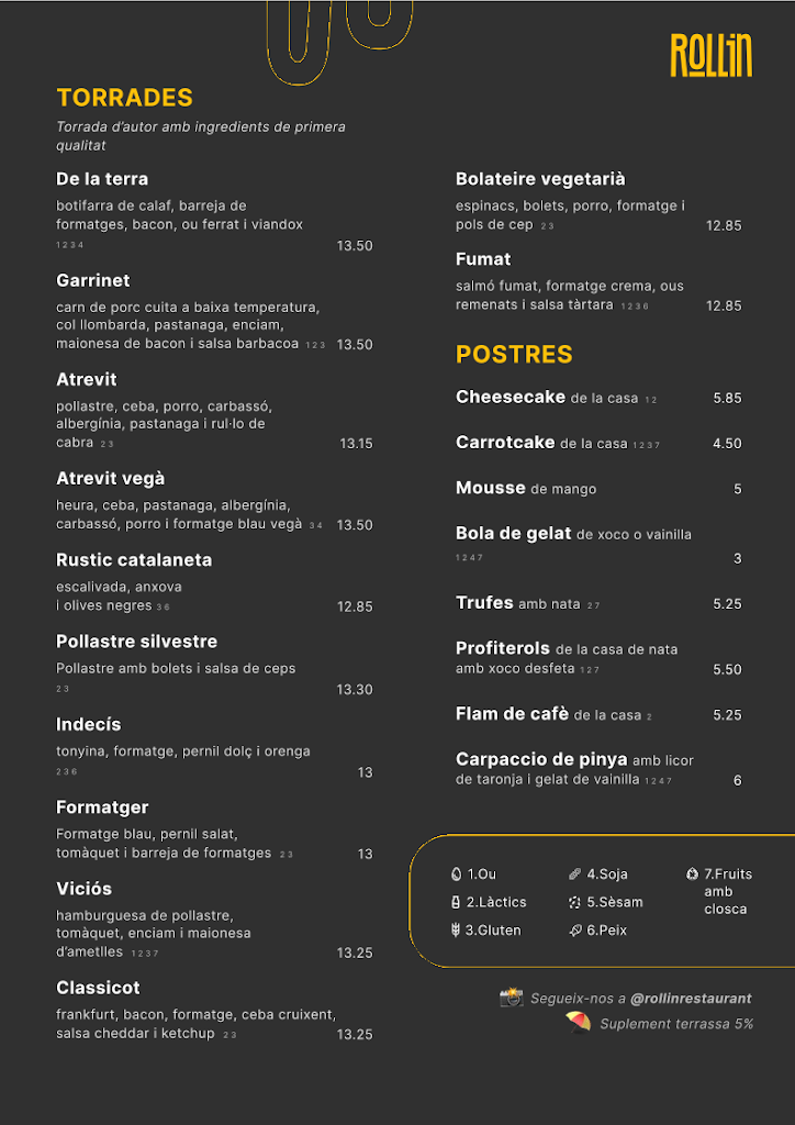 Rollin — Carta