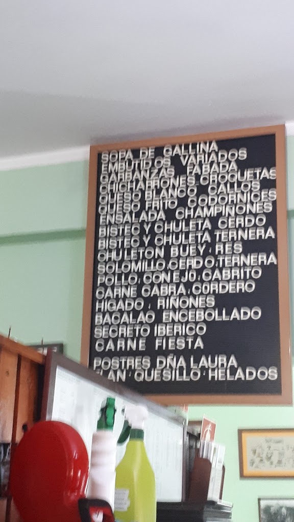 Restaurante El Bosque — Carta