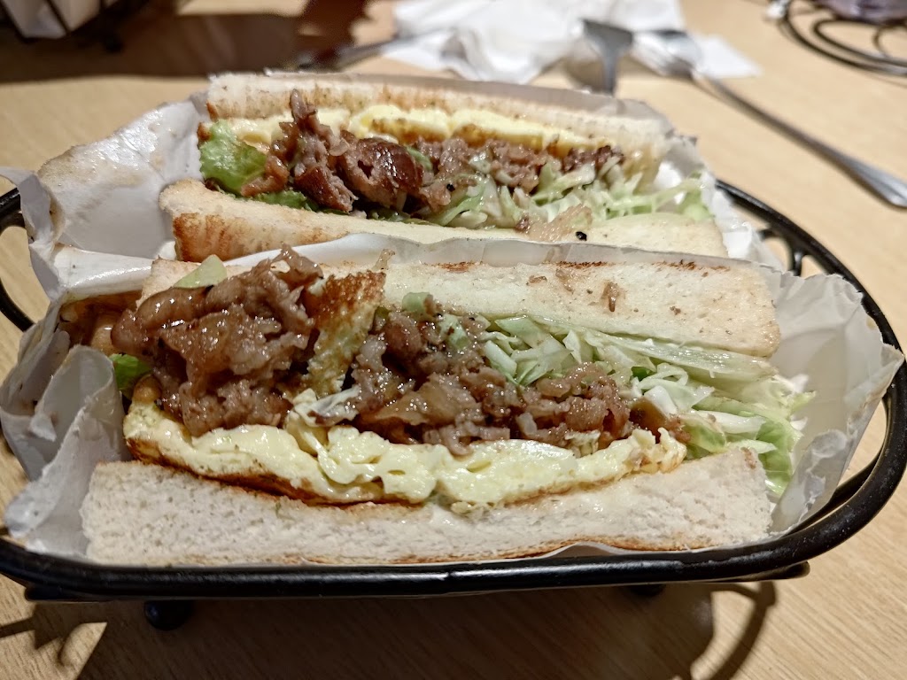 汁男炭烤吐司 的照片