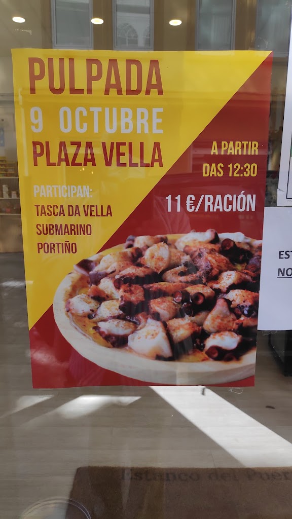 Bar Tasca Da Vella — Carta