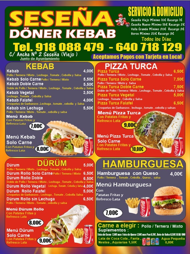 Doner Kebab Sesena — Del propietario