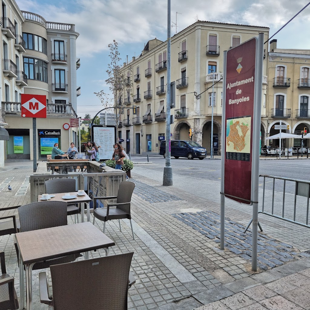 Parada de Metro a Banyoles