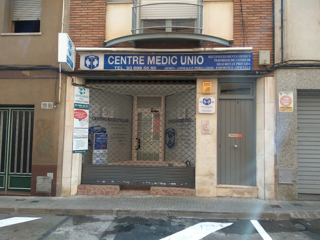 Centro Medico renovacion carnet conducir Rubi Unio