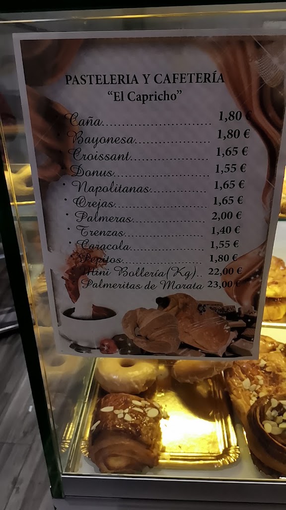 El Capricho - Avenida de Espana — Carta