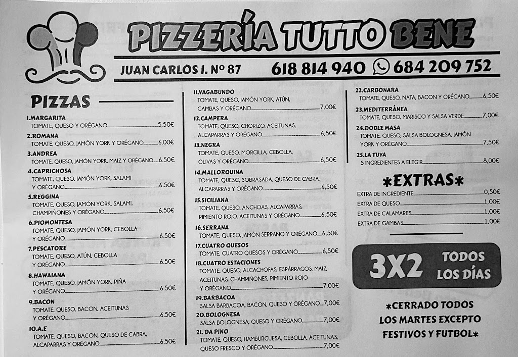 tutto bene — Carta