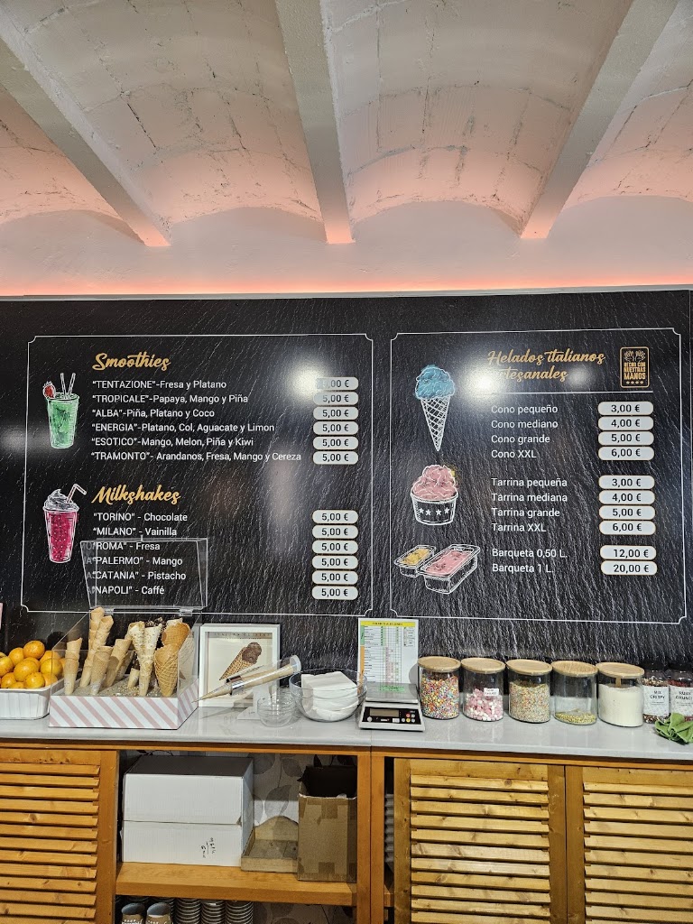 Caffe Torino Sitges — Carta
