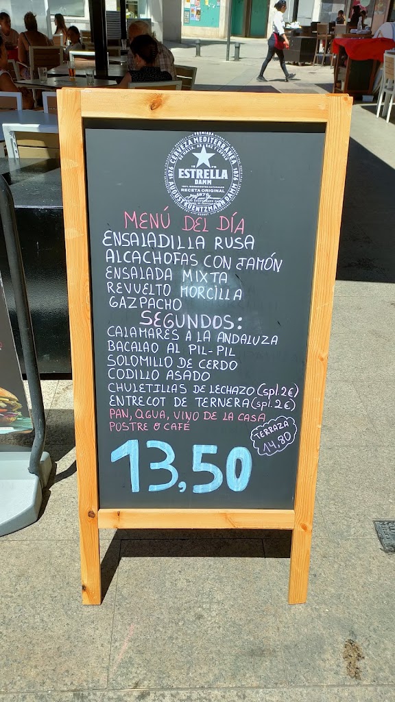 Restaurante Tio Juanillo — Carta