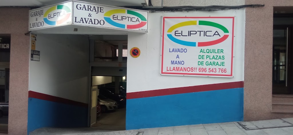 Garaxe e Lavado Eliptica — Exterior