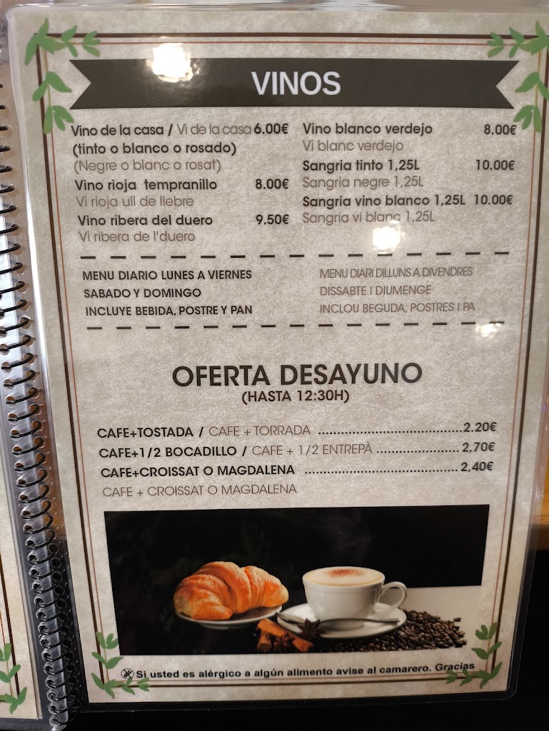 Bar-restaurant beu i pica — Mas recientes