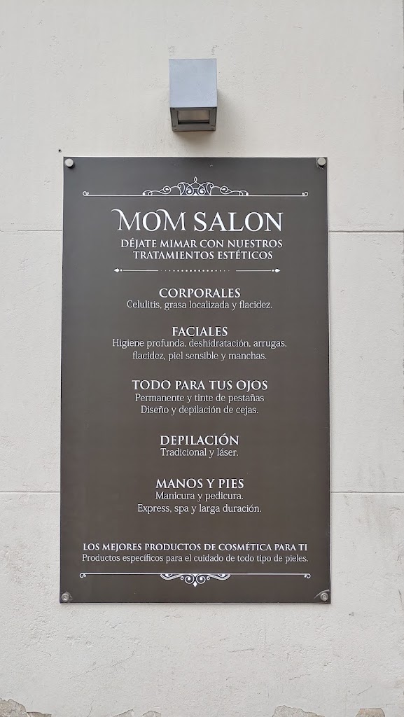 Mom Salon S.L. — Carta
